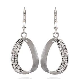 Foto de 38-102 - *OFERTA* PENDIENTES PLATA CIRCONITA 40MM