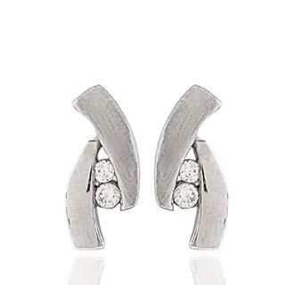 Foto de 38-005 - *OFERTA* PENDIENTES PLATA CIRCONITA 15MM