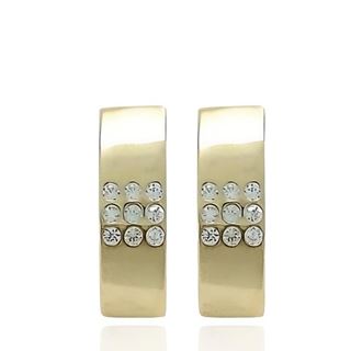 Foto de 70-1099 - PENDIENTES CIRCONITA 15MM CATALÁN 18K 