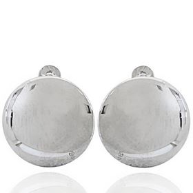 Foto de 38-208 - *OFERTA* PENDIENTES PLATA REDONDOS BRILLO 14MM CATALÁN