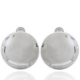 Foto de 38-208 - *OFERTA* PENDIENTES PLATA REDONDOS BRILLO 14MM CATALÁN