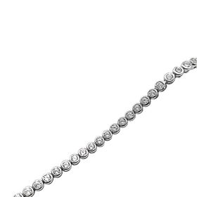Foto de 25-0158 - PULSERA PLATA RIVIERE CIRCONITA 3MM 17CM