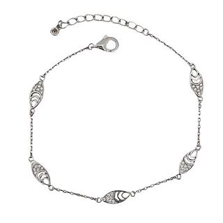 Foto de 25-86 - PULSERA PLATA 4X10MM 17CM (ALARGADOR 3CM)