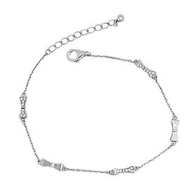 Foto de 25-70 - PULSERA PLATA LAZOS CIRCONITA 8MM 17CM (ALARGADOR 3.5CM)