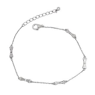 Foto de 25-70 - PULSERA PLATA LAZOS CIRCONITA 8MM 17CM (ALARGADOR 3.5CM)