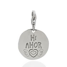 Foto de 35-794017 - COLGANTE PLATA "MI AMOR" 17MM