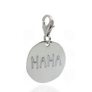 Foto de 35-794040 - COLGANTE PLATA 'MAMÁ' 17MM
