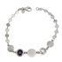 Foto de 34-B236 - *OFERTA* PULSERA PLATA PIEDRA MORADA 10-8MM 19CM