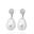 Foto de 25-0370 - PENDIENTES PLATA PERLA CIRCONITA 18MM