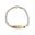 Foto de 9K88-H09 - PULSERA BEBÉ HUNGARINA 2.4MM (PLACA 4.5X20MM) 11.5CM 9K**