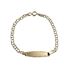 Foto de 9K88-H09 - PULSERA BEBÉ HUNGARINA 2.4MM (PLACA 4.5X20MM) 11.5CM 9K**