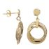 Foto de 44-201P - PENDIENTES CIRCONITA 28MM PRESIÓN 18K