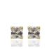 Foto de 05-1669 - PENDIENTES CIRCONITA 6X6MM 18K**