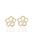 Foto de 9K30-583 - PENDIENTES FLOR PERLA 6MM 9K**