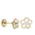 Foto de 9K30-583 - PENDIENTES FLOR PERLA 6MM 9K**