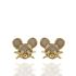Foto de 51-2003648 - PENDIENTES RATÓN NÁCAR 6MM 18K**
