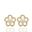 Foto de 9K30-583 - PENDIENTES FLOR PERLA 6MM 9K**