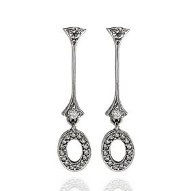 Foto de 59-AG144 - PENDIENTES PLATA CIRCONITA 35MM