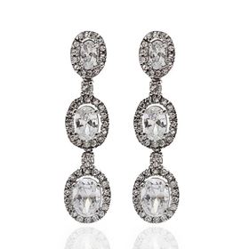 Foto de 59-AG295 - PENDIENTES PLATA CIRCONITA 36MM