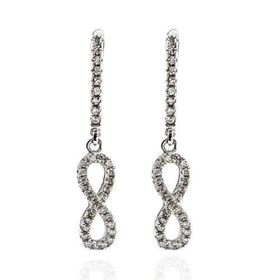 Foto de 25-1296 - PENDIENTES PLATA INFINITO CIRCONITA 30MM