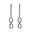 Foto de 25-1296 - PENDIENTES PLATA INFINITO CIRCONITA 30MM