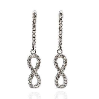 Foto de 25-1296 - PENDIENTES PLATA INFINITO CIRCONITA 30MM