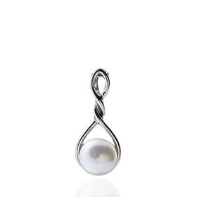 Foto de 43-3438 - *OFERTA* COLGANTE PLATA PERLA 23MM