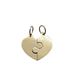 Foto de 88-6019 - COLGANTE CORAZÓN PUZZLE 13MM 18K** 