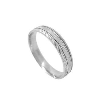 Foto de 10-939-180 - ALIANZA PLATA FACETADA CONFORT 4MM