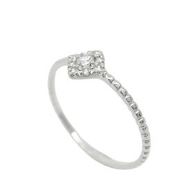 Foto de 13-7722BS - SORTIJA CIRCONITA 5.5MM O.B. 18K