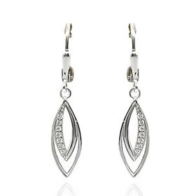 Foto de 38-056 - *OFERTA* PENDIENTES PLATA CIRCONITA 36MM