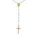 Foto de 28-4389 - GARGANTILLA ROSARIO BOLAS 4MM 50-9CM (4,02gr) 18K