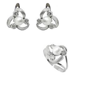 Foto de 02-AG7240S - *OFERTA* SORTIJA PLATA PERLA 10MM
