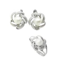 Foto de 02-AG7246S - *OFERTA* SORTIJA PLATA PERLA 9MM