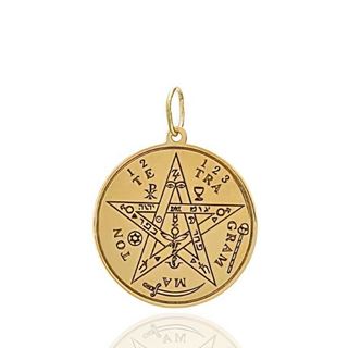 Foto de 88-6121-16 - COLGANTE TETRAGRAMATÓN 16MM 18K**