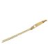 Foto de 9K88-005 - PULSERA PLACA BARBADA 3.5MM 18CM (PLACA 7X30MM) (1,79gr) 9K** 