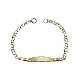 Foto de 88-0001 - PULSERA BEBÉ PLACA HUNGARINA 2.50MM 11.5CM (0,94gr) 18K