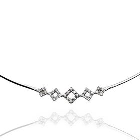 Foto de 14-2401B - GARGANTILLA OMEGA CIRCONITA 42CM O.B. (6,72gr) 18K