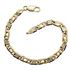 Foto de 04-708 - PULSERA ITALIANA BICOLOR 6MM 21CM (15,84gr) 18K**