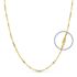 Foto de 04-SING17X50 - CADENA SINGAPUR CALIBRE 17 1.2MMX50CM (1,26gr) 18K
