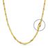 Foto de 04-SING25X50 - CADENA SINGAPUR CALIBRE 25 1.5MMX50CM (2,30gr) 18K 