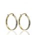Foto de 04-492-18 - CRIOLLAS BICOLOR LAPIDADAS 3X18MM EXTERIOR 18K