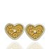 Foto de 51-1626906 - PENDIENTES CORAZÓN BICOLOR CIRCONITA 9MM 18K