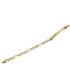 Foto de 9K10-00-6279 - PULSERA PLACA 3X1 3.5MM 18CM (PLACA 4.8X30MM) (1,78gr) 9K** 