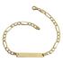 Foto de 9K10-00-6279 - PULSERA PLACA 3X1 3.5MM 18CM (PLACA 4.8X30MM) (1,78gr) 9K** 