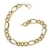 Foto de 10-34-52570 - PULSERA 3X1 HUECA 2X15X7MM 21CM (5,28gr) 18K**