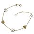 Foto de 10-447-1269 - PULSERA MARIPOSAS NÁCAR 19CM 18K**