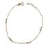 Foto de 10-475-1979 - PULSERA PERLAS BOLAS LAPIDADAS 17CM 18K**