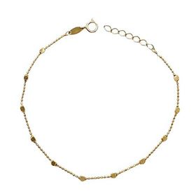 Foto de 10-401-2470 - PULSERA CUBOS 1.85MM 17CM 18K**
