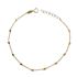 Foto de 10-401-2470 - PULSERA CUBOS 1.85MM 17CM 18K**
